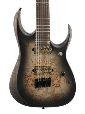 Ibanez Axion Label RGD71ALPA Electric Guitar Charcoal Burst Black Flat